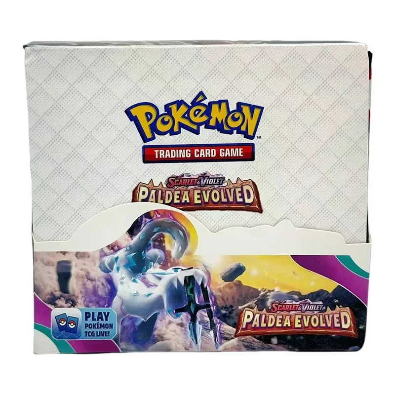 Pokemon TCG Scarlet & Violet Paldea Evolved Booster Display Box 36 Englische Karten für Kinder und Erwachsene Sammelkartenspiel-Kollektion