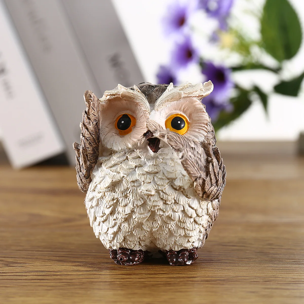 1/3Pcs Desktop Owl Ornaments, Home Decoration, Retro Owl, Don’T Listen, Don’T Say, Don’T See, Three-Piece Ornaments, Living Room, Entrance, Study,
