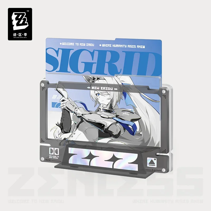 Presale Sunsyea Zenless Zone Zero Official Merch miHoYo Original Authentic YH Fixed Frame Acrylic Insert Set Sigrid