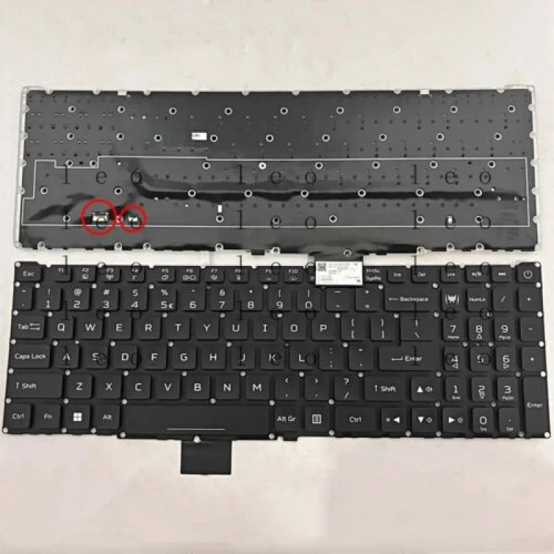 

AA New for Acer Predator Helios 16 PH16-72 Gaming US keyboard Per-key RGB Backlit