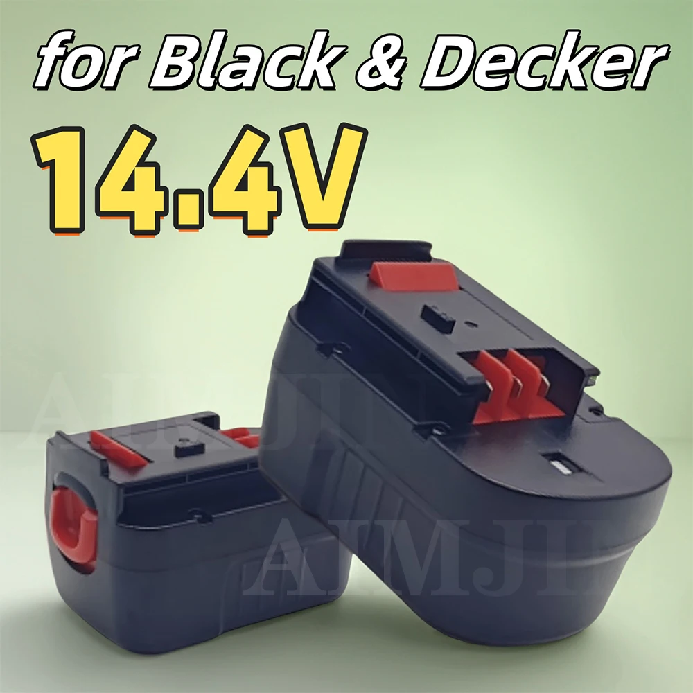 

for Black & Decker A1712 FS120B FSB12 HPB12 A12 A12-XJ A12EX FS120B FSB12 FS120BX 14.4V 4.0 6.0Ah NI-MH Replacement Battery