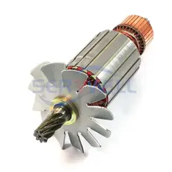Electric Circular Saw Part AC 220V 8 Teeth Armature Rotor for Hitachi C-13 C13