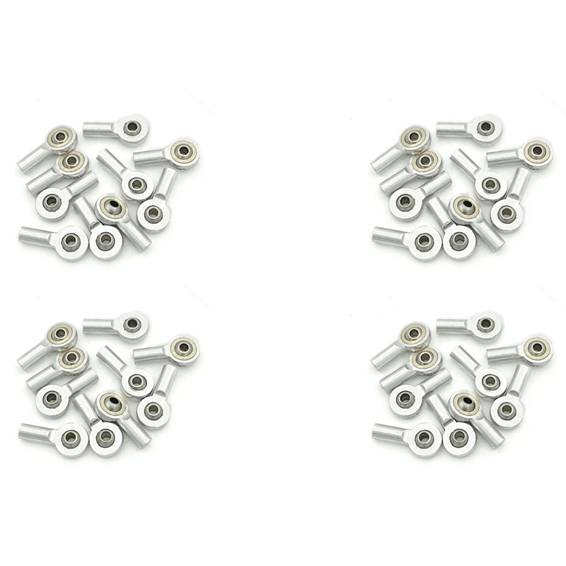 

X18A-40Pcs Металлическая рулевая тяга M2 Шаровая шарнирная головка для HSP Tamiya Mini 4WD RC Автомобиль Грузовик Гусеничный Лодка Самолет,3