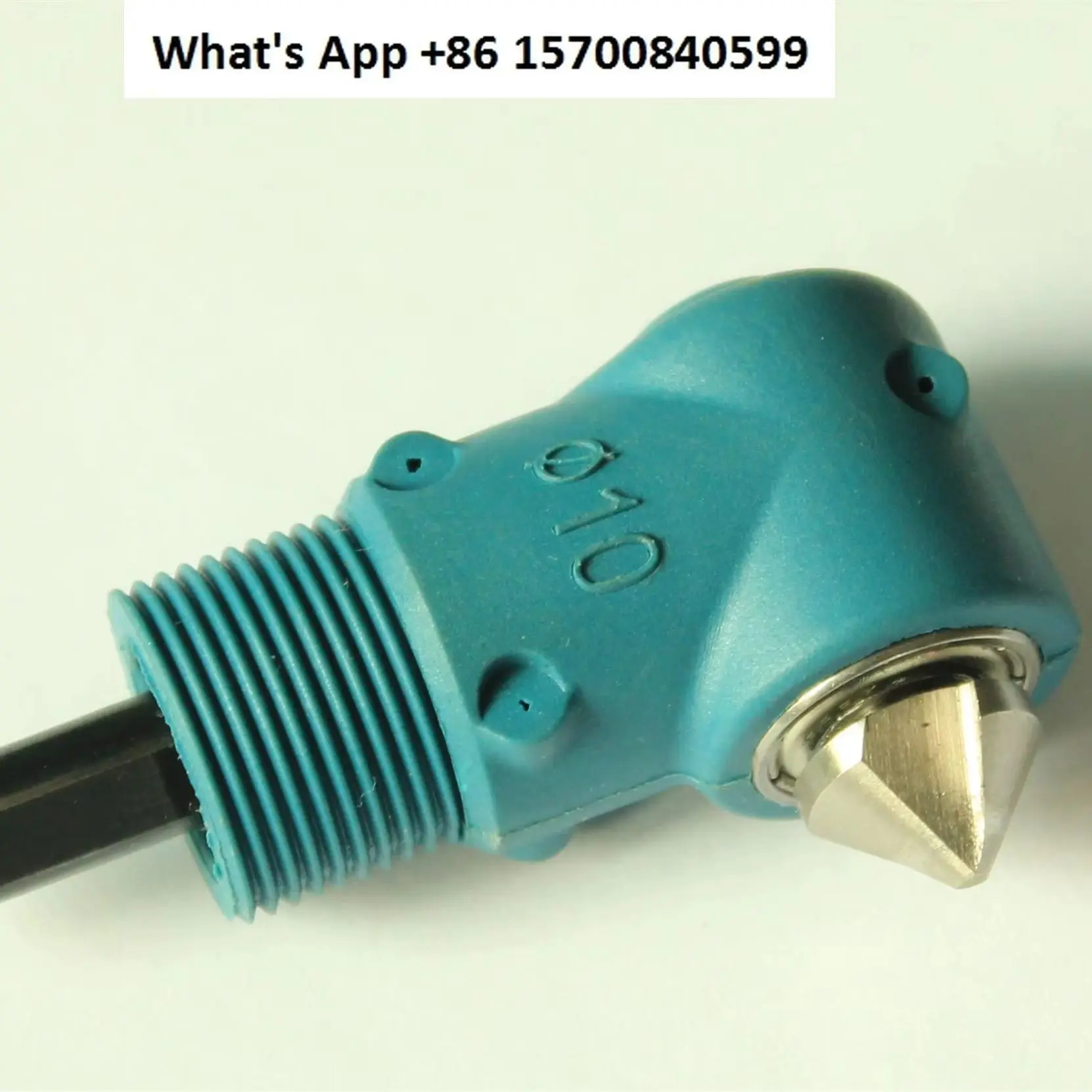 10mm X 90° Angle Superhard High-Speed Steel Cutter Head Tube Chamfering Deburring Tool for Cross Hole Application