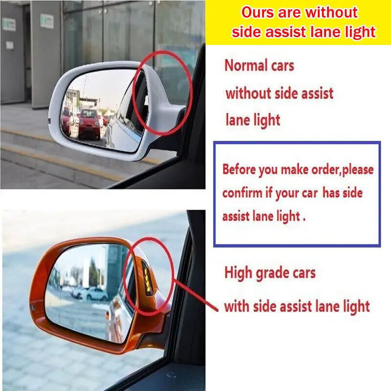For Audi A3 A4 B8/B8.5 A5 A6L A8L RS6 S8 Q3 Car Replacement Rearview Side Mirror Cover Wing Cap Exterior Door Case Trim Carbon