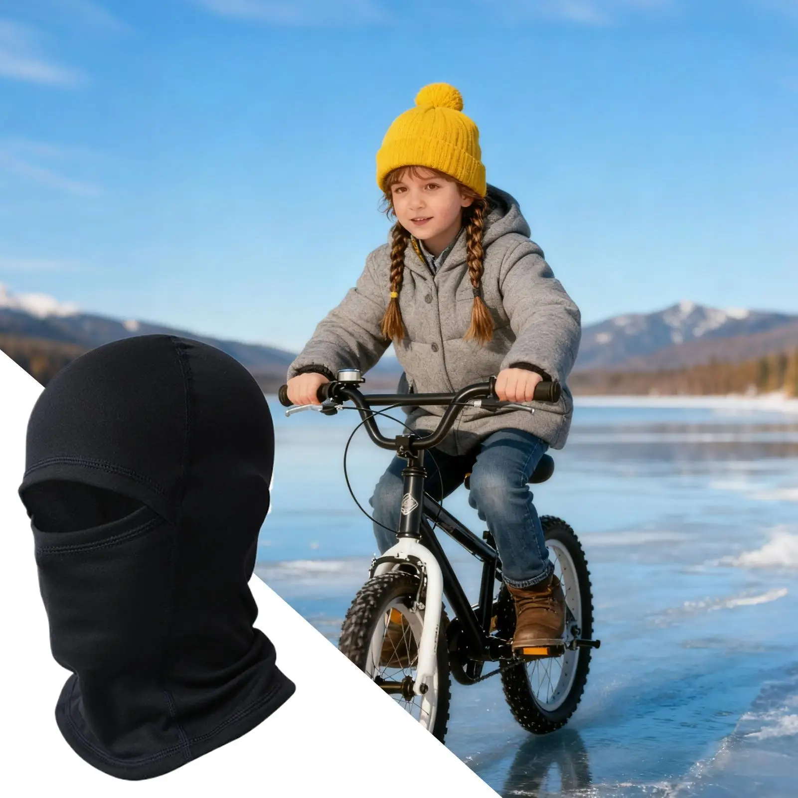 

Детские гетры для шеи, эластичные мягкие теплые чехлы для лица для мальчиков и девочек, детские катание на лыжах, езда на велосипеде, альпинизм, спорт