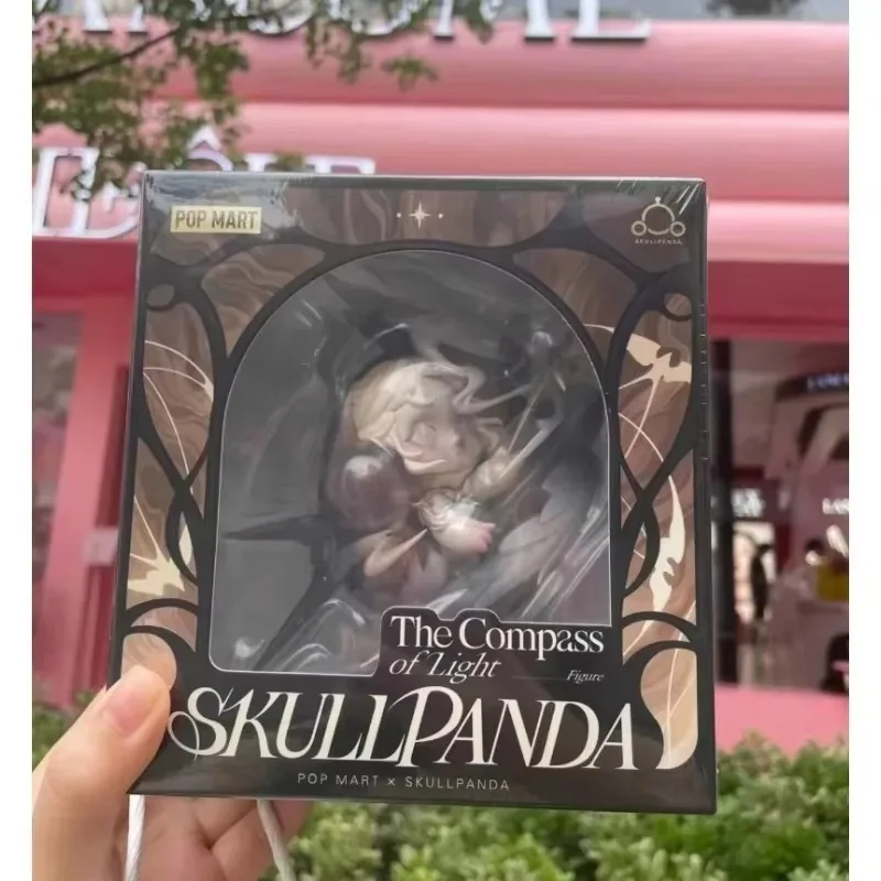 

Original Skullpanda Light's Longitude and Latitude Shanghai Limited Edition Figure Blind Box Exquisite Gift From Pop Mart