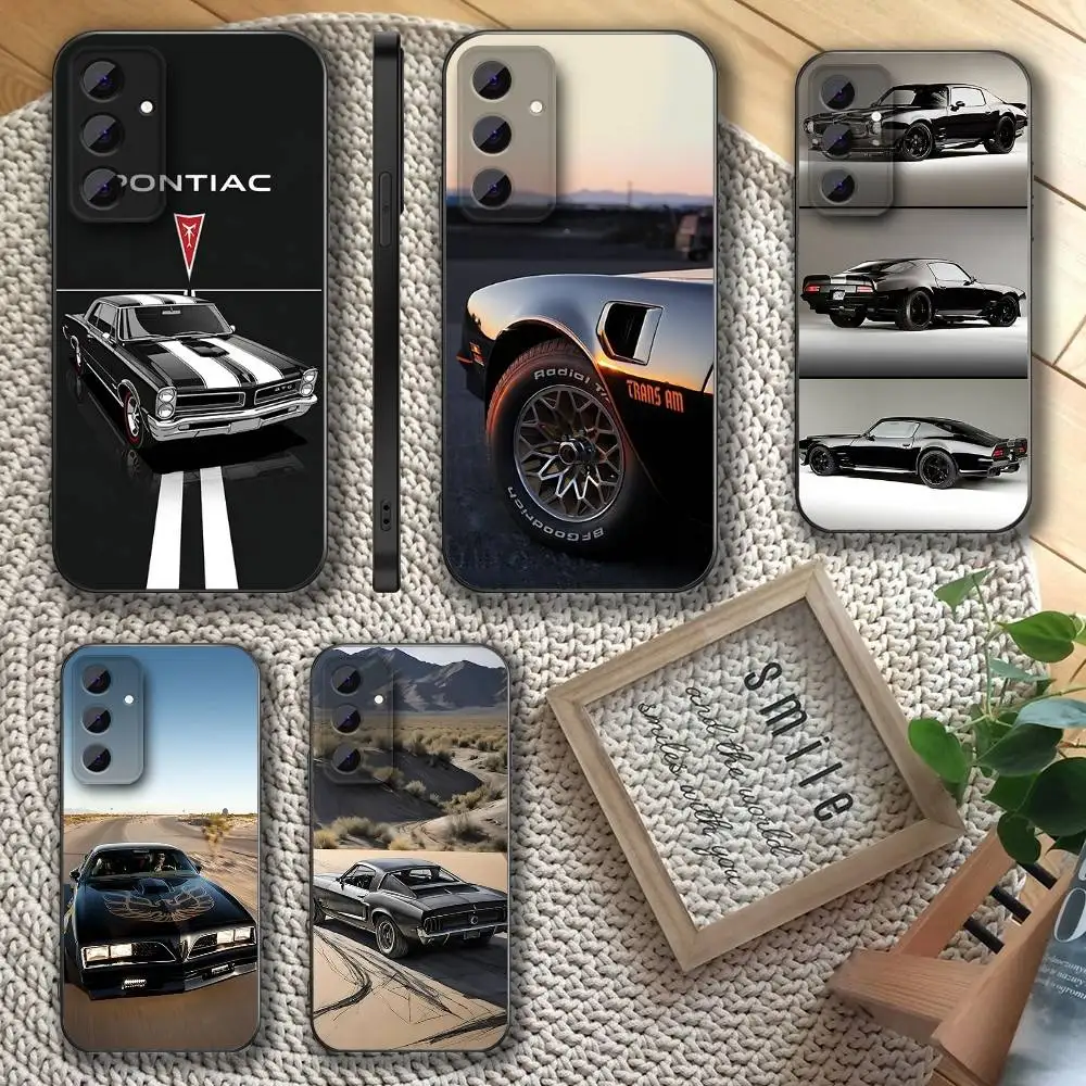 

P-PontiacES F-Firebird 1977 Phone Case For Samsung S 25,24,23,22,30,21,10,9,Ultra,Plus,Lite,FE,4,5 G Soft Black Case
