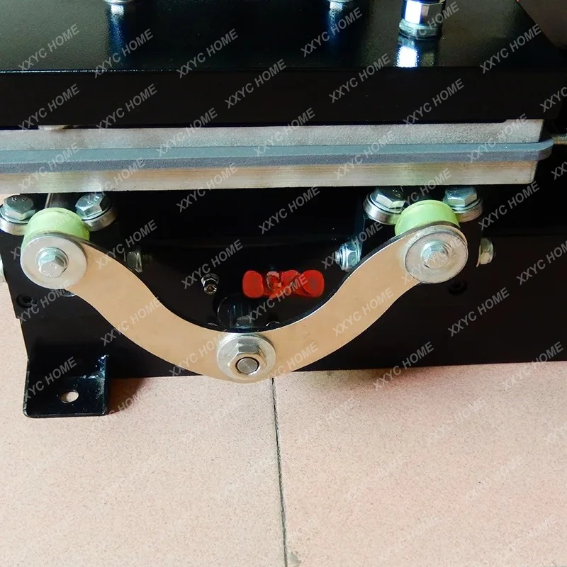 Pneumatic double station heat press machine, multi-specification high-power clothing heat press machine