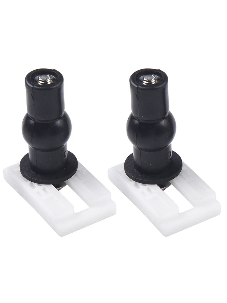 Plastic Toilet Lid Hinge Screw Set With Rubber Expansion Components Designed For Secure And Stable Toilet Seat Installation