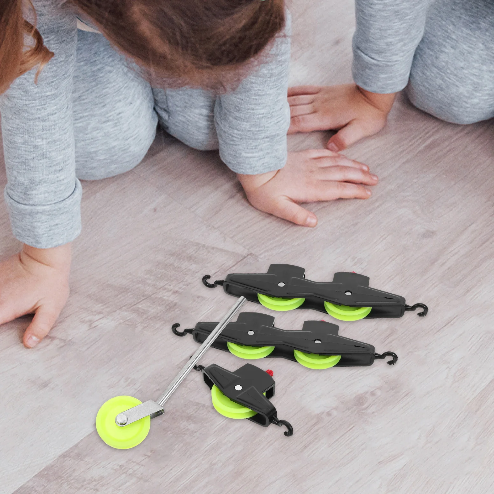 

1 set 1 Set Experimental Pulley System Adjustable Fixed Movable Pulleys Mechanical Advantage Demo Stem Physics Lab Equipment Kit