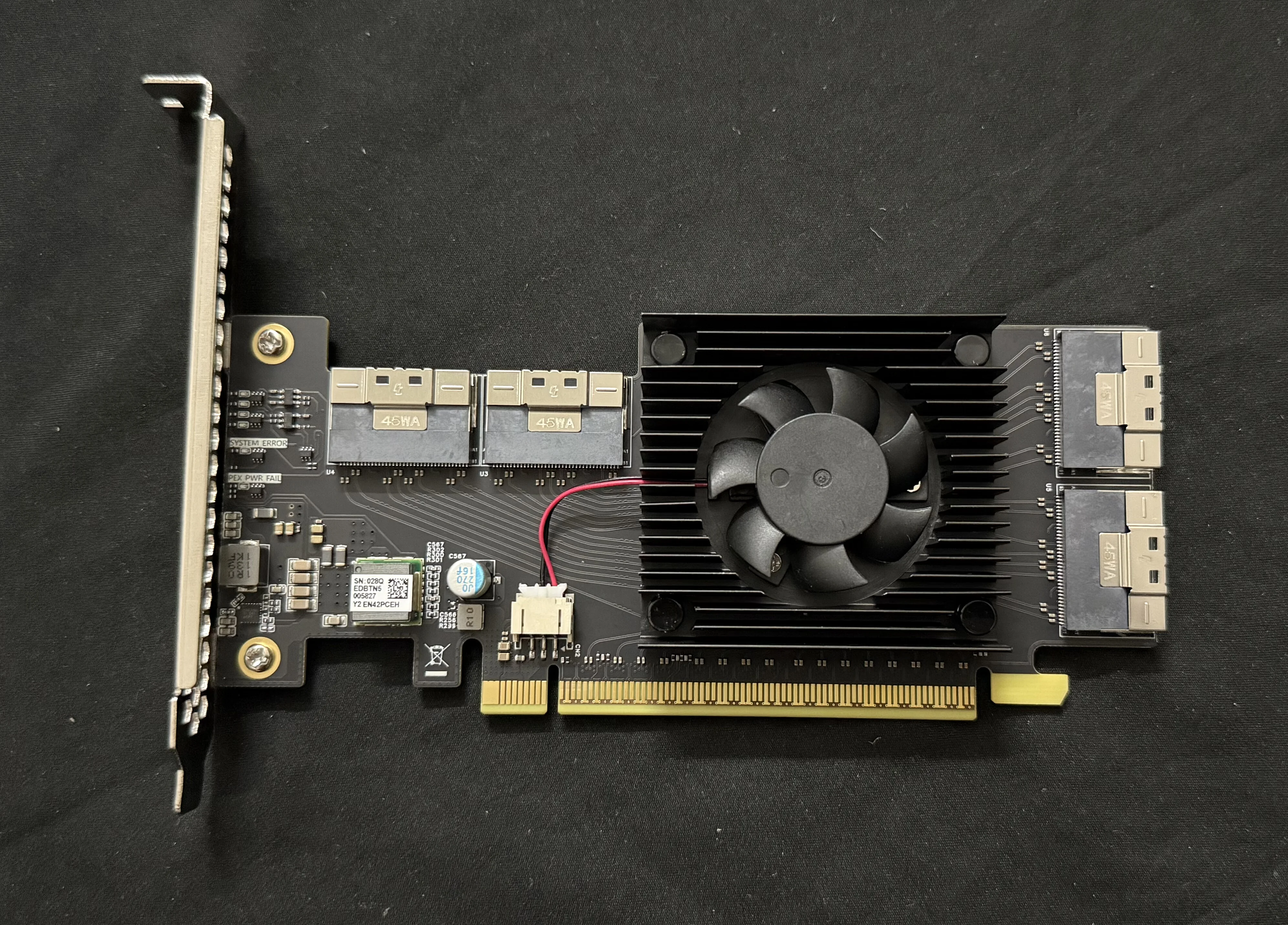 

PCIe4.0 PEX88048 Free Split Hard Disk, Network Interface Card, Graphics Card Expansion Card