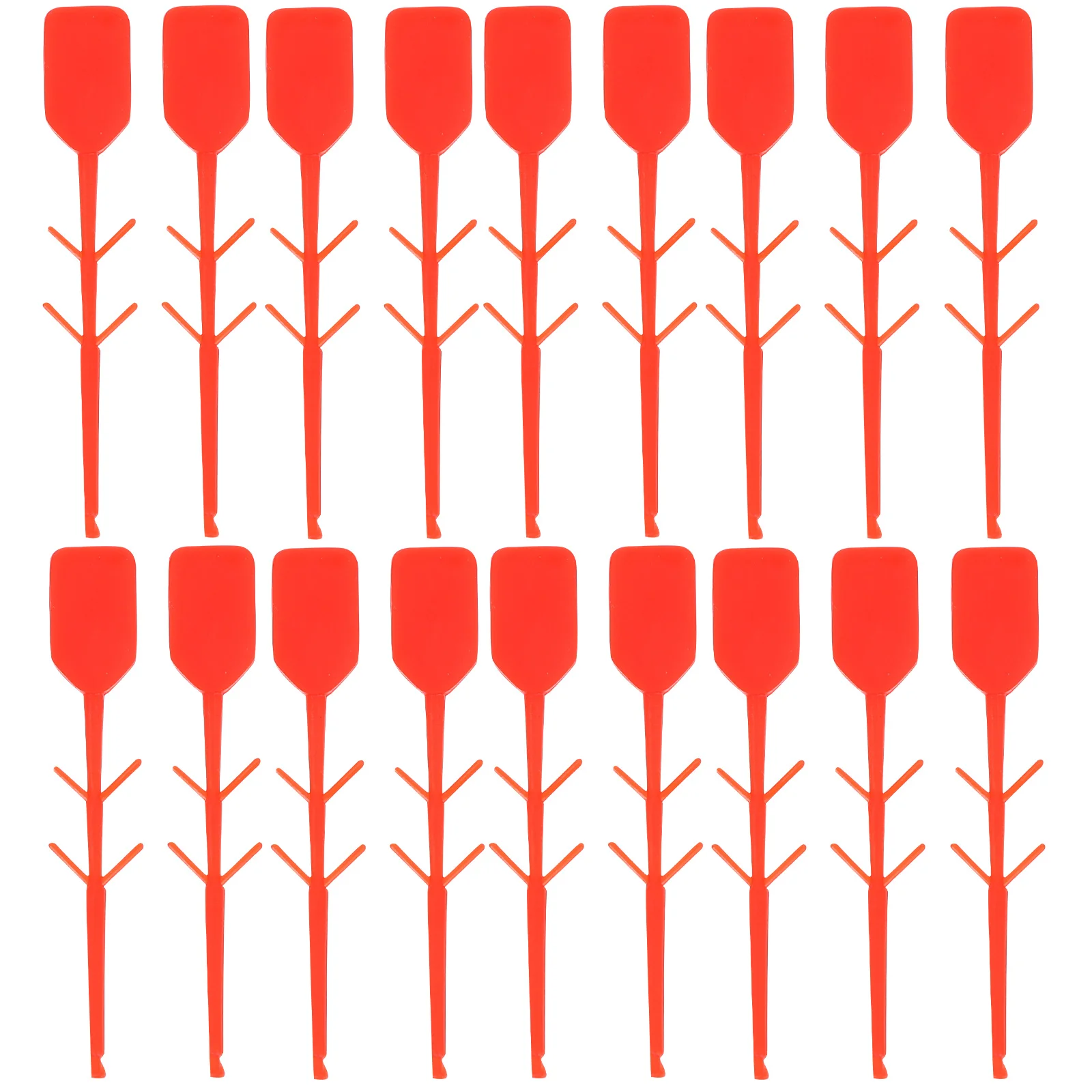 100 PCS Acessórios para extintor Zip Ties Selo de segurança de plástico de PVC