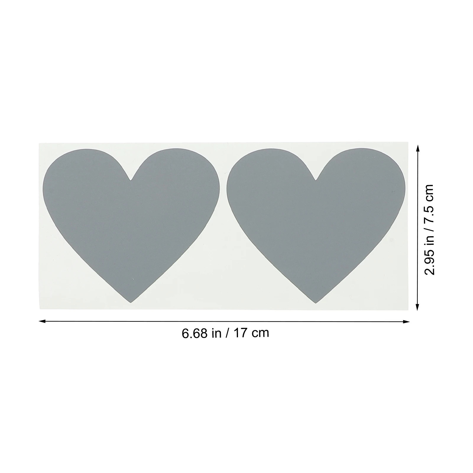 

Scratch Coated Stickers Heart Shaped DIY Labels 20 Sheets Birthday Christmas Tags Seals Paper Creative Premium Material
