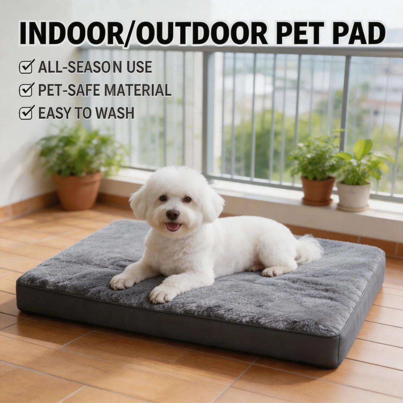 Elastic Sponge Pet Mat Extra Large Dog Bed Sofa Thickened Water Washable Dog Cage Mat Bed for Small Medium Large Dog Bed