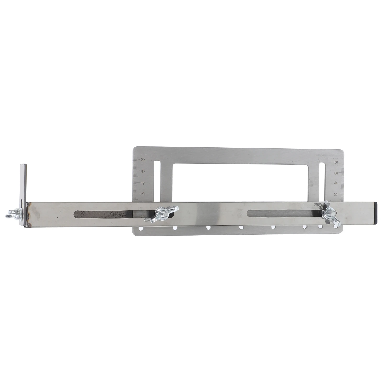 

Stainless Steel Cabinet Jig Handle Positioner Door Installation Template Punch Locator Outdoor Tools