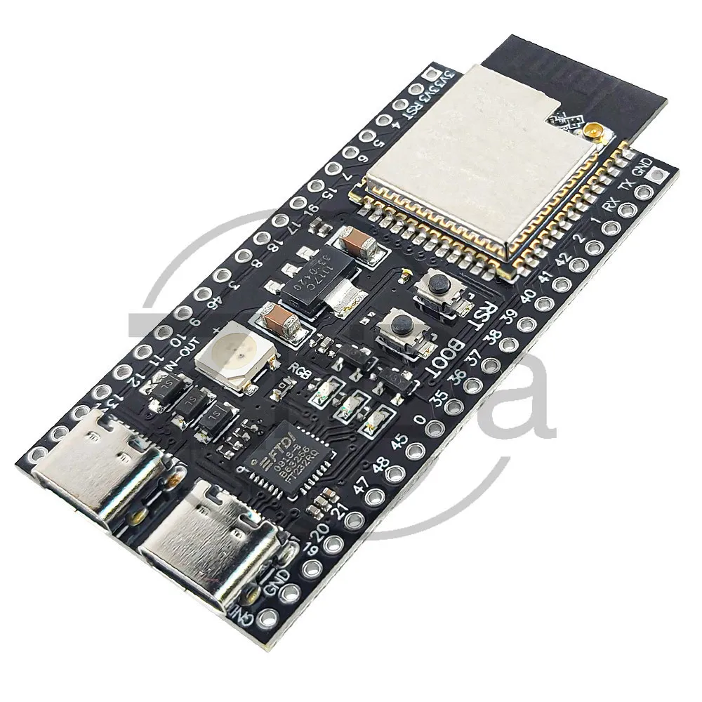 ESP32‑S3 N16R8 Development Board MCU 44Pin Type‑C 8M PSRAM for AI IoT Project