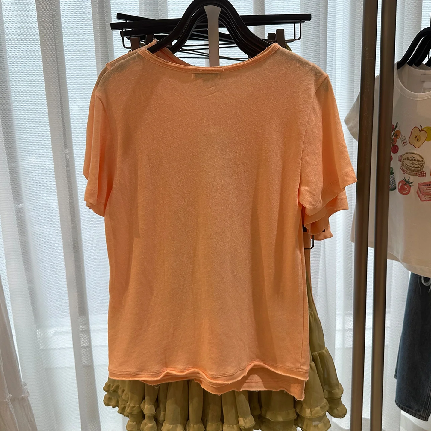 

URZA Women's Summer New Retro Design Casual Color Blo Print ort Sve T-irt Loose Fit Polyester Breathable round Ne