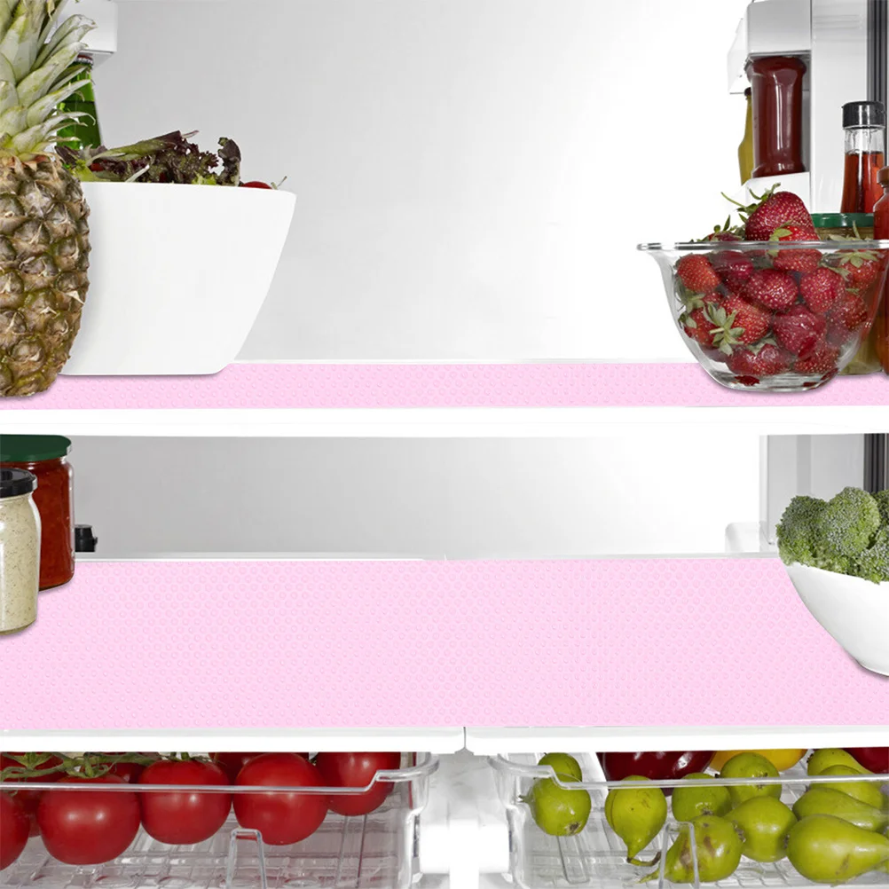 

6Pcs Refrigerator Pad Drawer Liner Mat Food Safe Eva Material Easy Clean Cabinet Liner for Fridge Cupboard Storage
