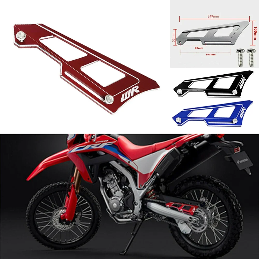 Motorcycle Accessories WR LOGO CNC Chain Guard Cover Protector For Yamaha WR250R WR250X WR 250R 250X 250 R X 2007-2017 2016 2015