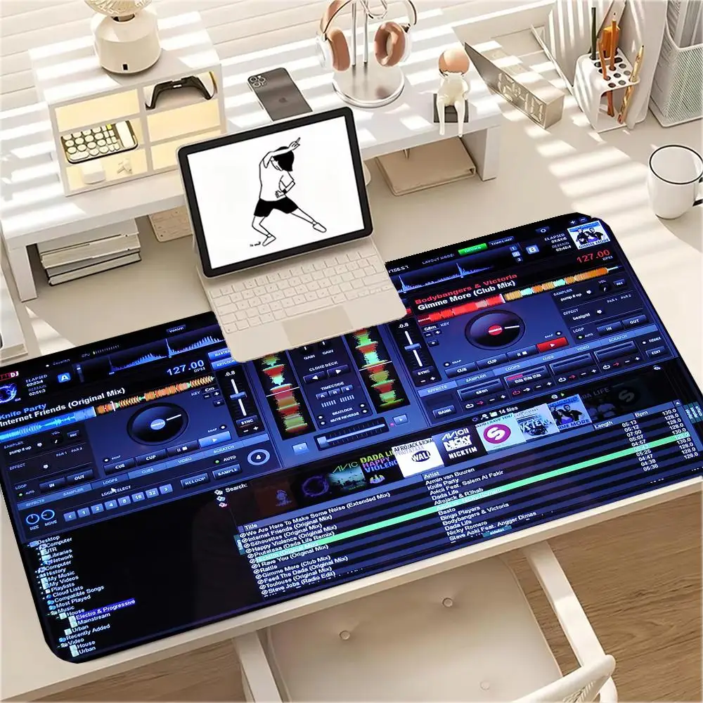 DJ controller Mouse Pad 900x400MM Large Gaming Mousepad Keyboard Gamer Rubber Anti-wrinkle Anti-Slip Bottom Desk Mat