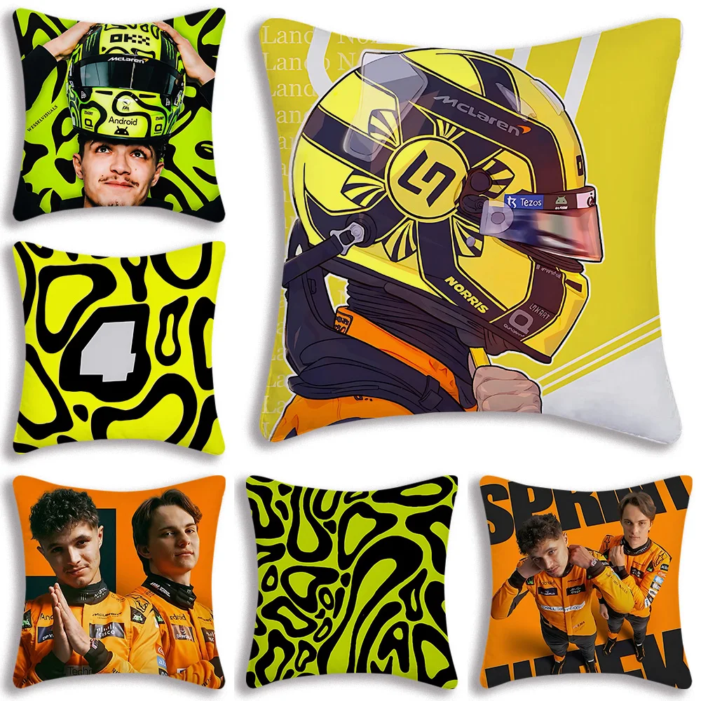 Наволочки с рисунком Hot Racer L-Landoes, диван, декоративный домашний двусторонний принт, короткий плюшевый милый чехол для подушки