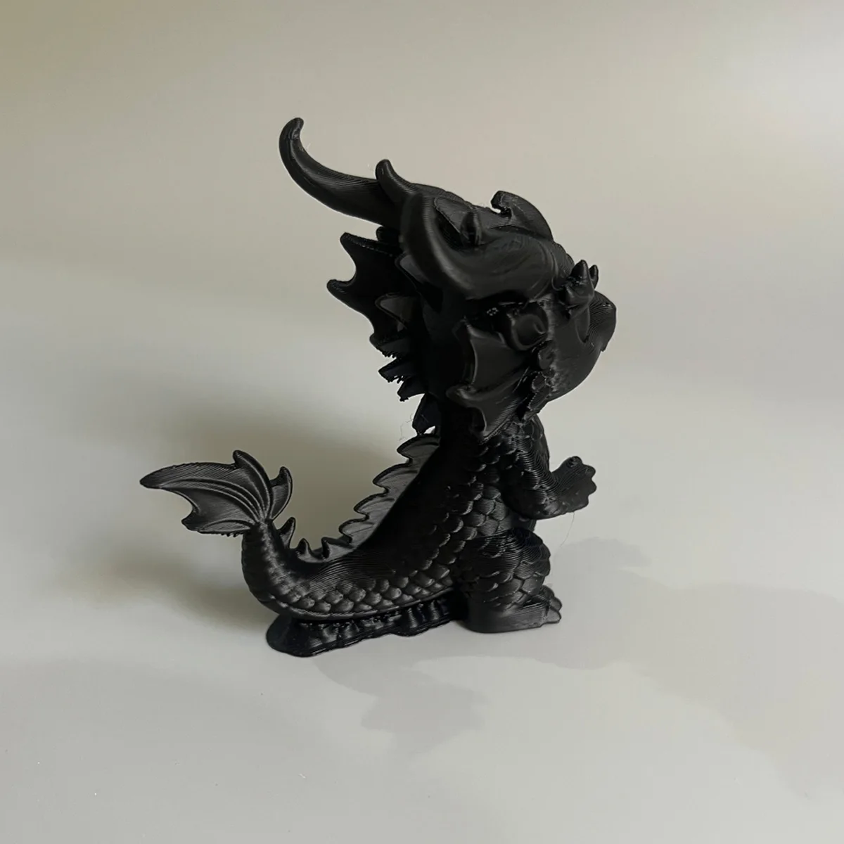 3D Printed Fantasy Desk Decor Collectible Ornament for Home Office Gift Miniature Dragon Figurine Mini Dragon Statue view 4