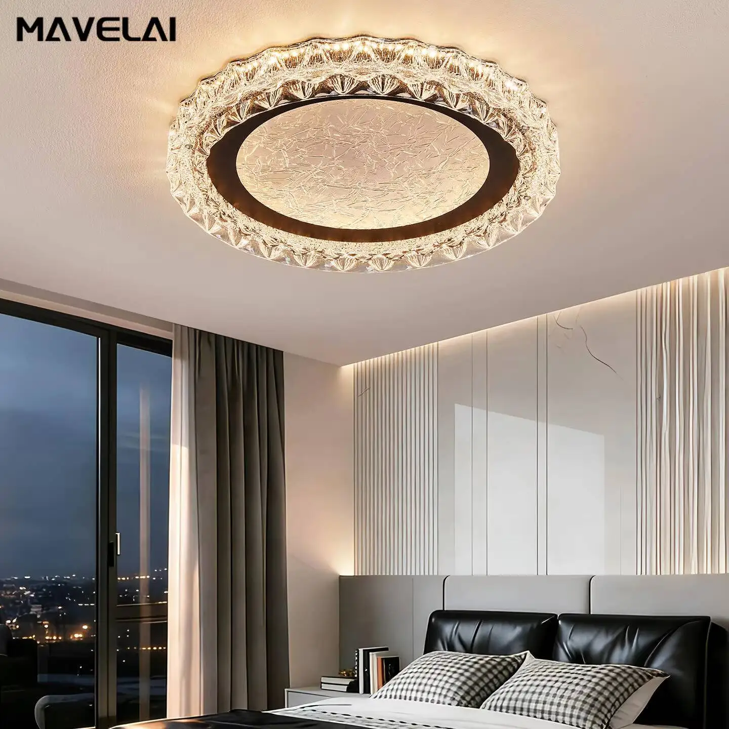 Light Luxury Led Ceiling Lights Bedroom Study Dining Room Creative Cloud Round Ceiling Lamps Simple Home Interior Lighting Lamps