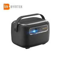 BYINTEK High Quality Battery Powered Projector R20 750 Ansi Lumens Mini Portable 4K Projector Lifepo4 Battery For Outdoor