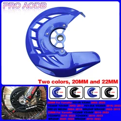 For Yamaha YZ 125 250 250F 450F 250FX 450FX 125X 250X WR125 WR250 WR250F WR450F 2003-2022 Motocross Front Brake Disc Guard Cover