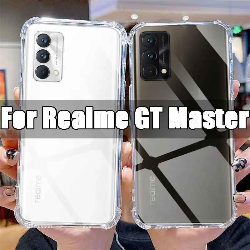 Clear Phone Case for Realme GT Master TPU Transparent Case Realme GTMaster 6.43