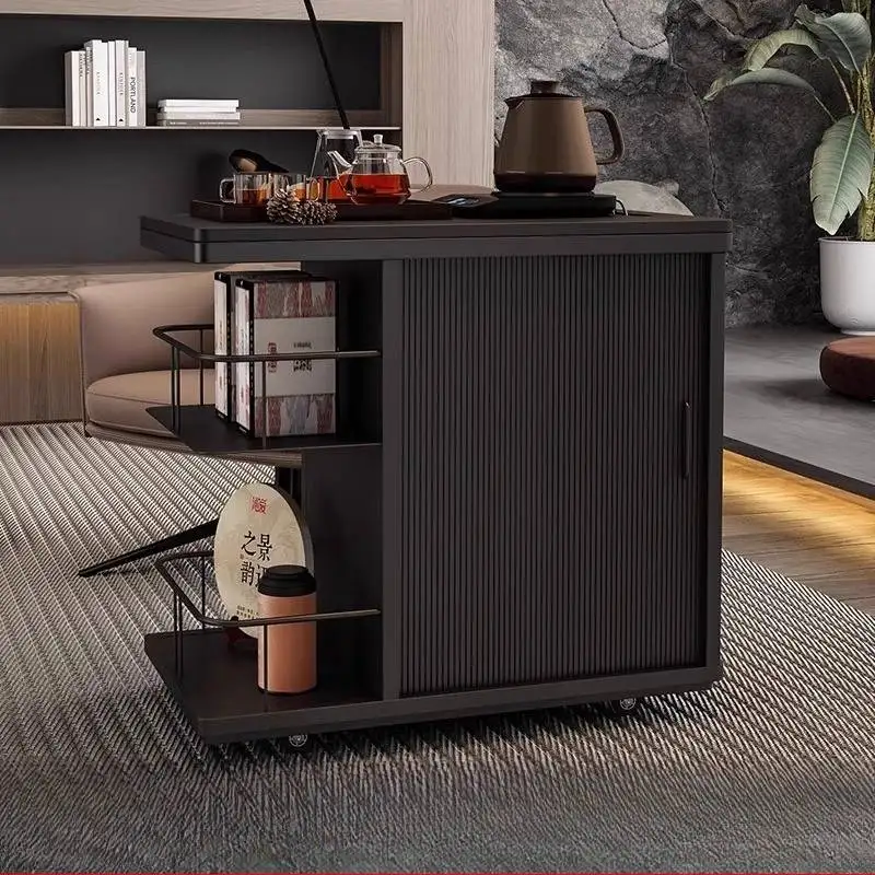 

Business Black Coffee Tables Marbles Decoration Metal Industrial Coffee Tables Modern Designer Couchtisch Bauhaus Furniture