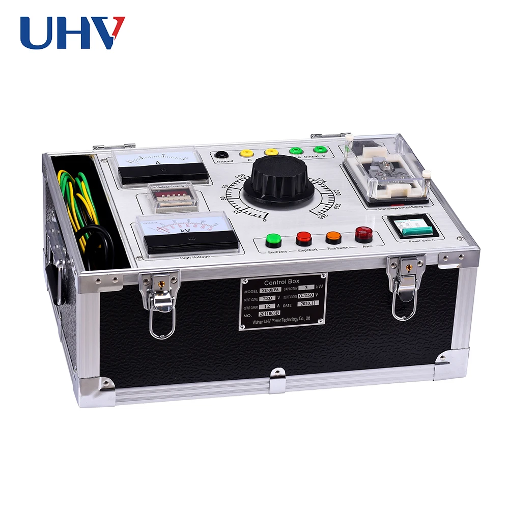 XC-5kVA Test Transformer Operation Console Control Box Cabinet Voltage Regulator