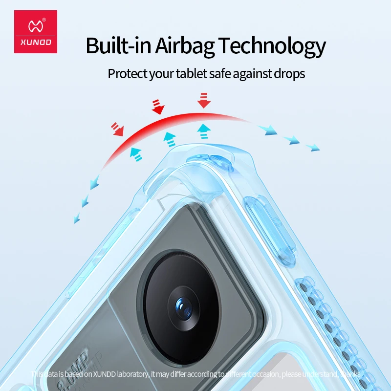 Xundd Shockproof Case For Xiaomi Redmi Pad SE, Protective Tablet Cover Ultra-thin Holder Stand Shell For Redmi Pad 10.61 2022