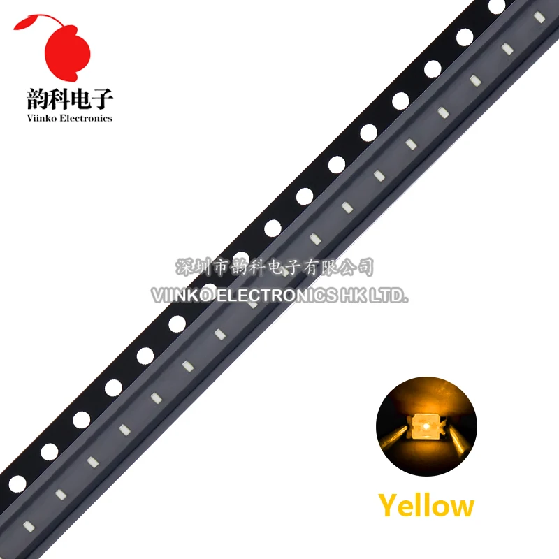 100pcs 0402 SMD LED White Red Blue Yellow Green Orange Warm White RGB Light Emitting Diode
