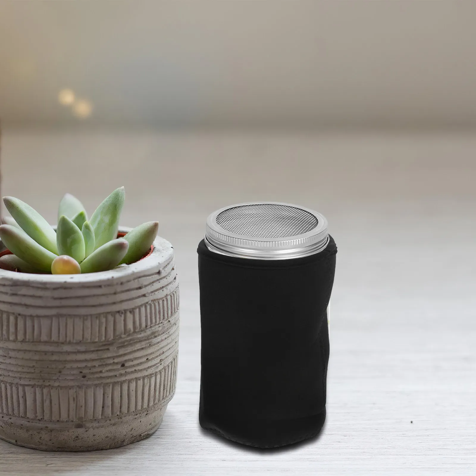8Pcs Sprouting Jar Blackout Sleeves Mason Jar Protective Cloth Covers Light Shade Reusable Gardening Plant Growing Kit