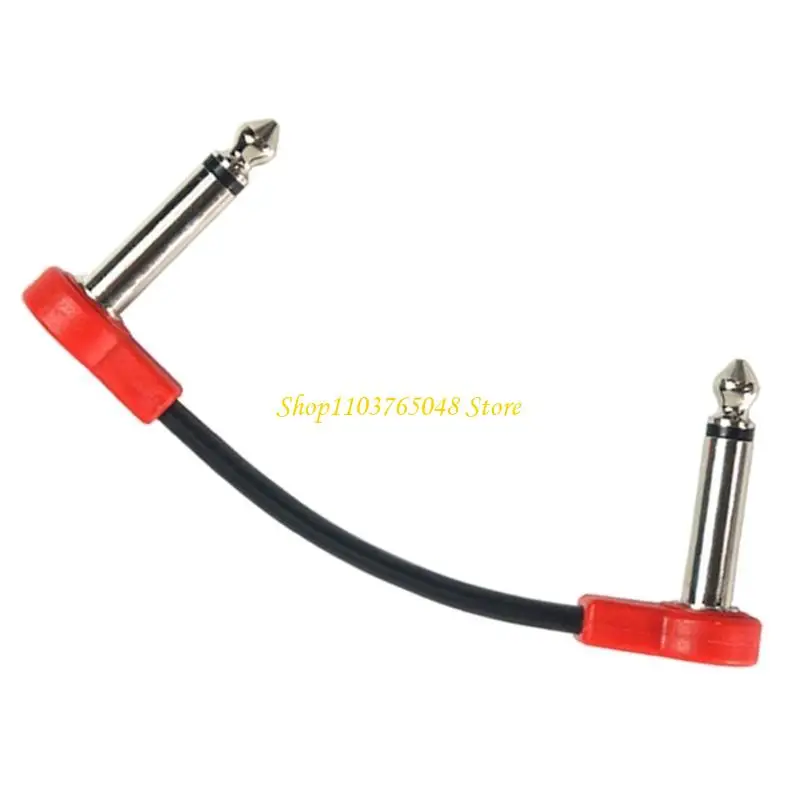 R53E Low Noise Quality Guitar Patches Cables 6.35mm Effect Pedal Cables