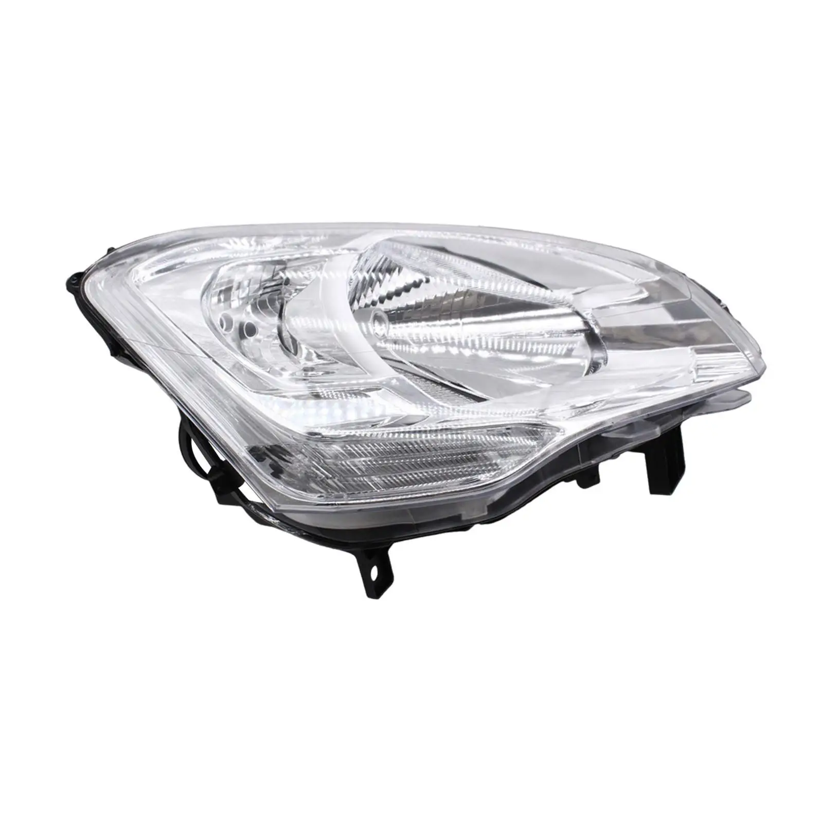 Halogen Headlight Right Driver Side Assembly Easy Installation Headlamp for Peugeot Partner MK2 MPV Van 04/2015-12/2019 Car