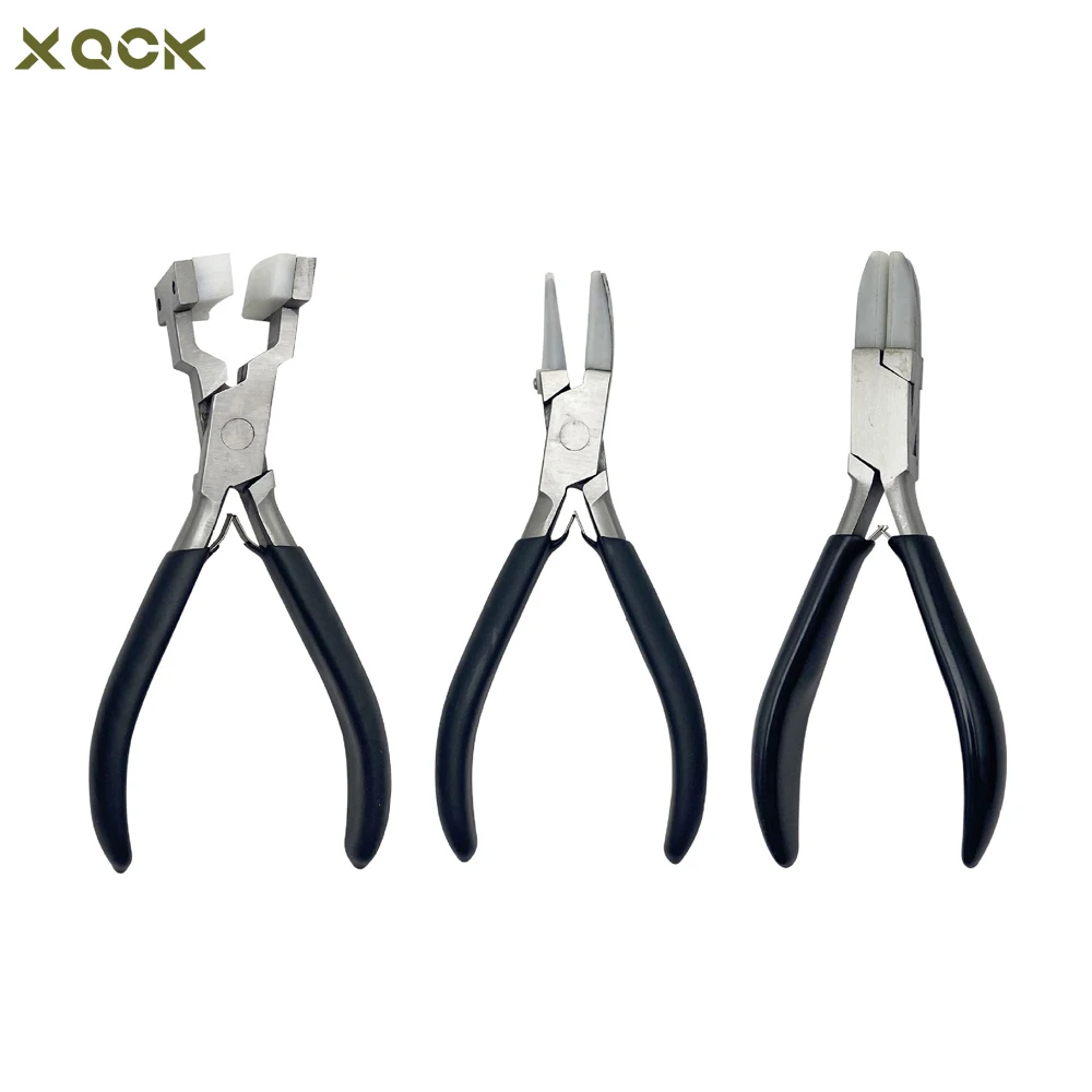 

Щипцы для гибки проволоки с нейлоновыми губками, эргономичные нескользящие плоскогубцы для формирования ювелирных изделий, инструменты для изготовления ювелирных изделий своими руками