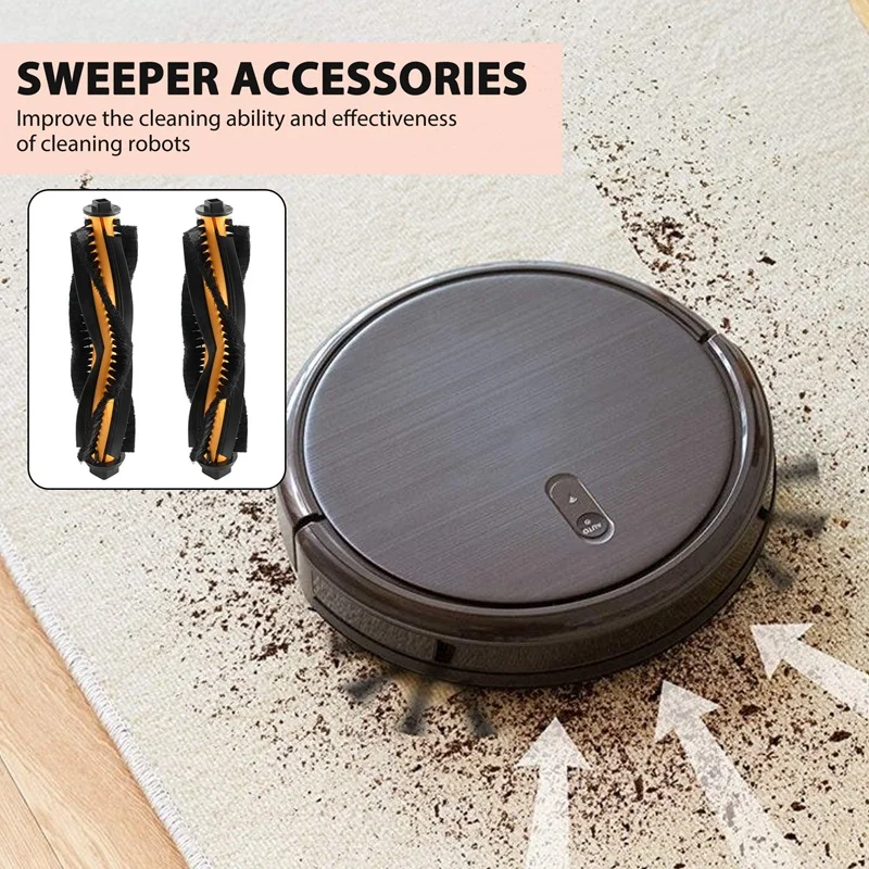 Substituição da escova do rolo principal para Liectroux C30B Proscenic 800T 820S 830P, peças de vácuo do robô Blaupunkt Xboost