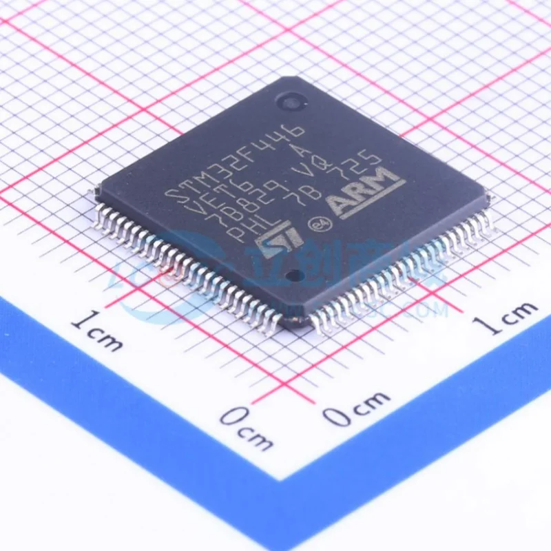 

1 PCS/LOTE STM32F446VET6 STM32F446VET6TR STM32F446 LQFP-100 100% New and Original IC chip integrated circuit