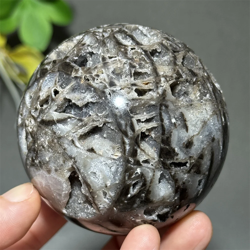 Boule de Sphalerite de Quartz minéral naturel, décoration de maison Feng Shui, gemme de guérison Aura, sorcellerie, Chakra, prière, méditation, cadeau