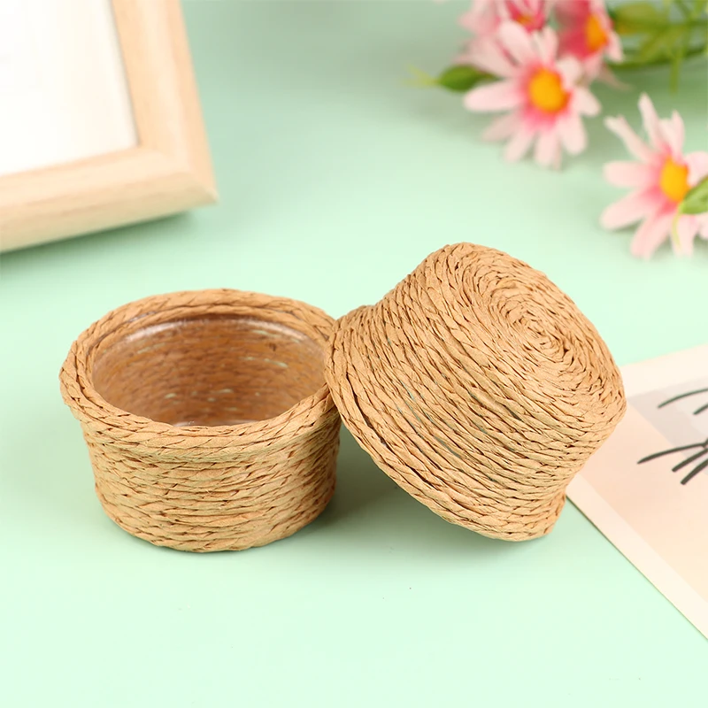 

1 шт. 1:12 Миниатюрная корзина для хранения для кукольного домика, корзина для овощей/продуктов/белья, модель для домашнего декора, аксессуары для кукольного домика - Игрушка