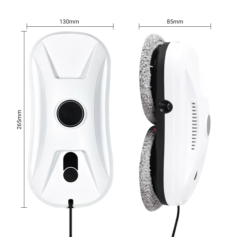 DIVEDEER Smart Window Cleaner Two-Way Dual Spray Nozzle New Window Cleaner Automatic Dual Spray Nozzle Mini Machine