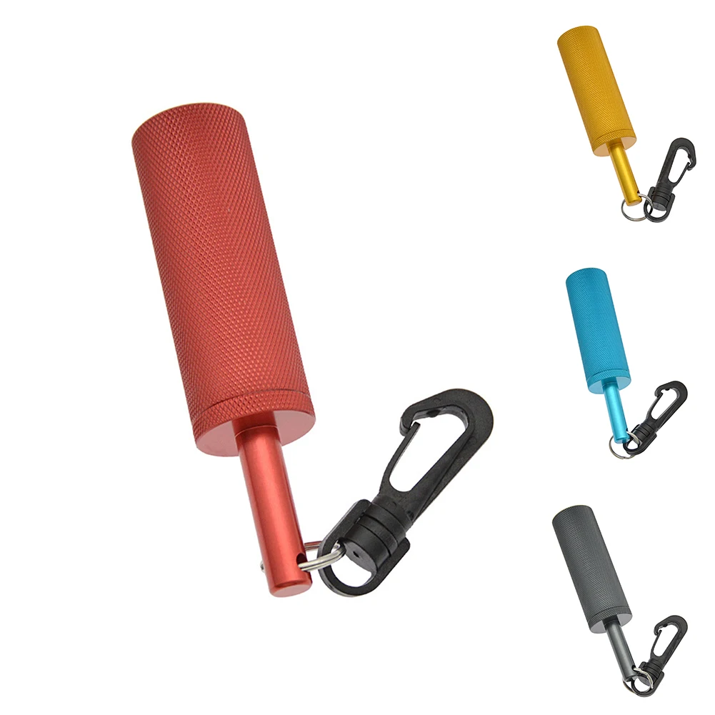 

Diving Safety Rattle Stick Signal Bell With 360° Rotating Quick Hook Aluminum Alloy Underwater Bell Ding Rod Diving Equipment