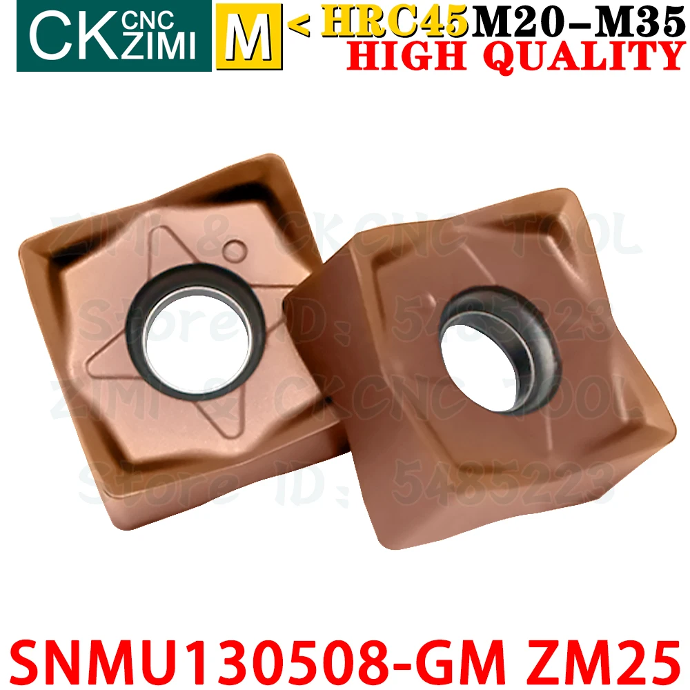 SNMU130508-GM ZM25 SNMU 130508 GM ZM25 SNMU 130508EN GM كربيد إدراج تغذية سريعة طحن إدراج التصنيع باستخدام الحاسب الآلي فهرسة أدوات تعدين القطع الثقيلة
