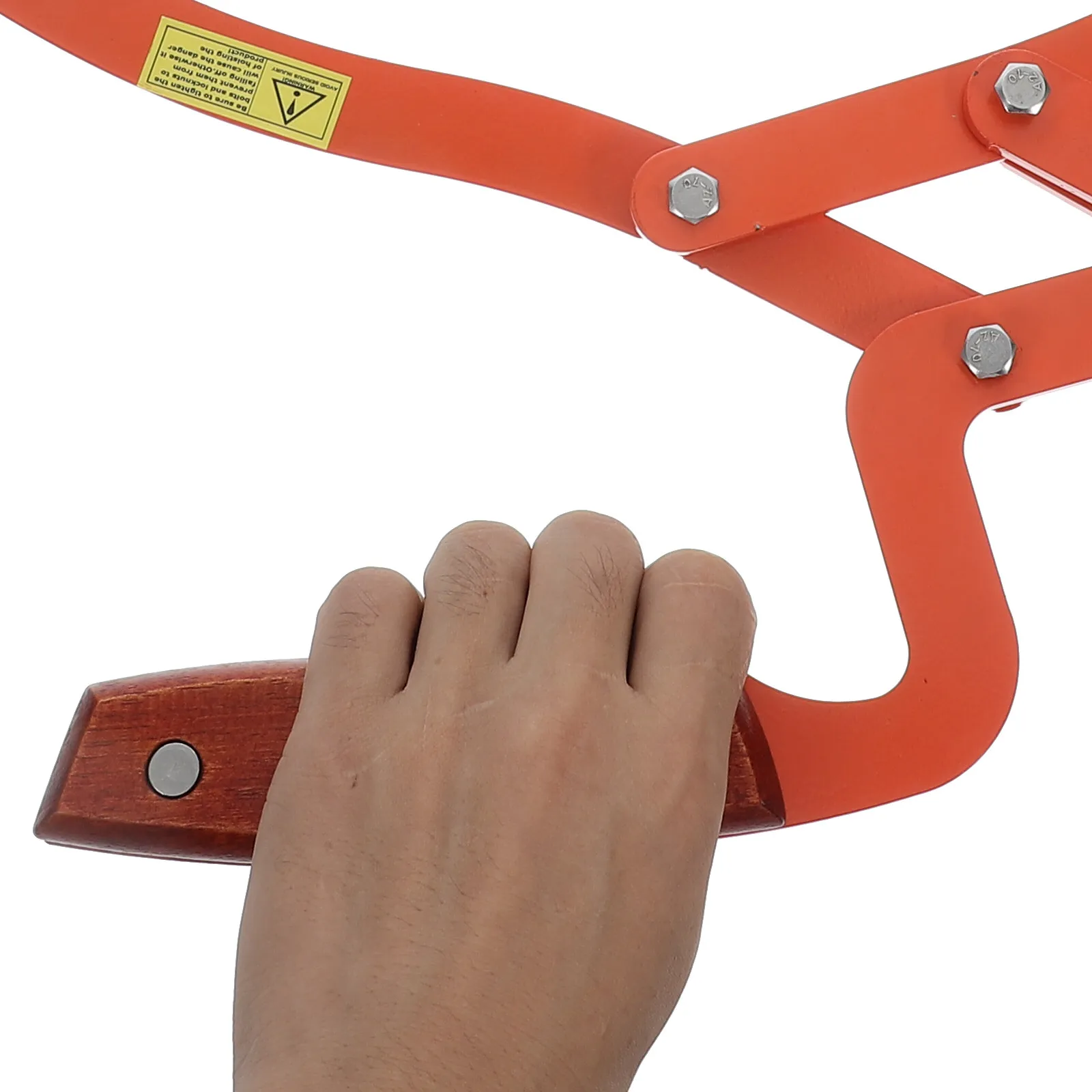 Heavy Duty Timber Dragging Claw 2 Claw Log Lifter Portable Nonslip Grabber for Stable Log Lifting Dragging Carrying