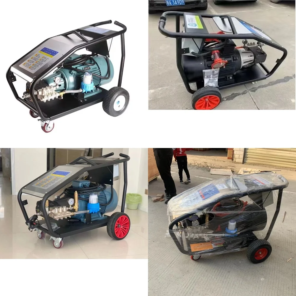 

High Power Ultra High Pressure Cleaning Electromechanical Sandblasting Rust Paint Water Pump for Pressure Washer