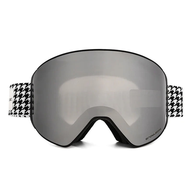 OEM Ski Goggles Double Layer Lens Magnet Skiing Anti-fog UV400 Snowboard Goggles Ski Glasses Eyewear