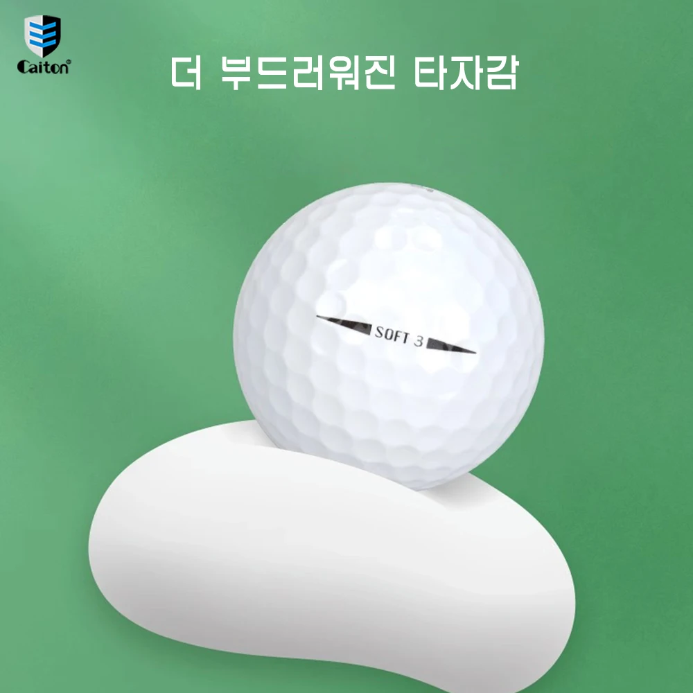 Caitron Crystal Golf Balls, Baixa Resistência, Macio e Estável, 2 Camadas, 3 Camadas, 4 Camadas, 5 Camadas para Todos os Golfistas, USGA R & A